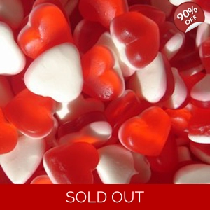 Haribo Heart Throbs | Love Hearts Gummy Foam Jelly Sweets